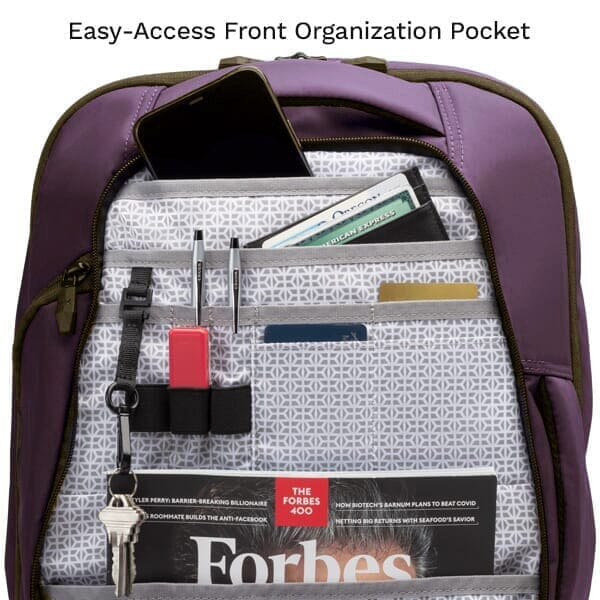 Series 2: Medium Expandable Knack Pack® Backpack Knack Eggplant