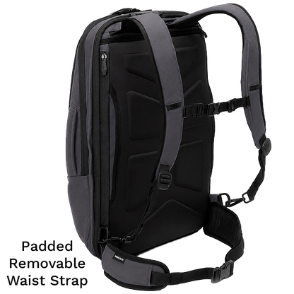 Series 2: Large Expandable Knack Pack Backpack Knack Dark Alloy Gray 