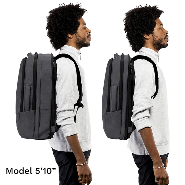 Series 2: Large Expandable Knack Pack Backpack Knack Dark Alloy Gray 
