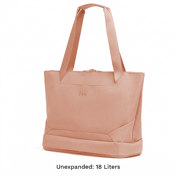 folding travel functional insulated tote bag Knack Bags Expandable Laptop Tote Bag