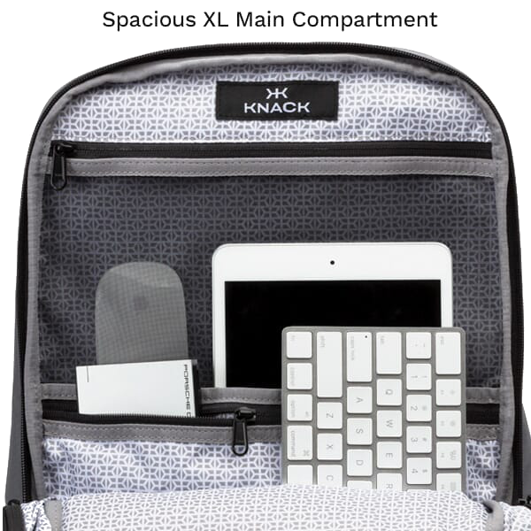 Series 2: Large Expandable Knack Pack Backpack Knack Dark Alloy Gray 