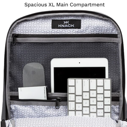 Series 2: Large Expandable Knack Pack Backpack Knack Dark Alloy Gray 