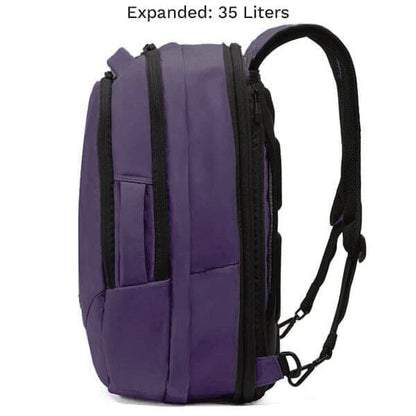 Series 2: Medium Expandable Knack Pack Berry Blue Backpack Knack 