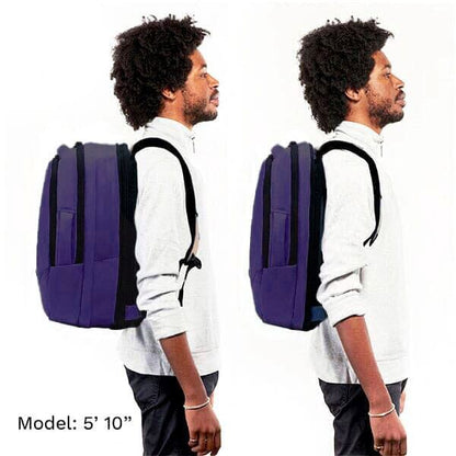 Series 2: Medium Expandable Knack Pack Berry Blue Backpack Knack 