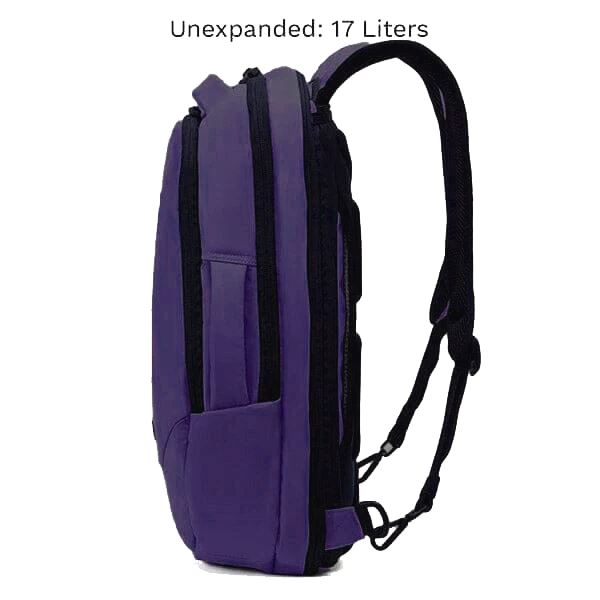 a saks expandable laptop backpack Series 2: Small Expandable Knack Pack® - Berry Blue