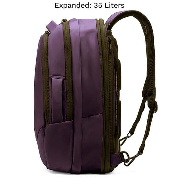 Series 2: Medium Expandable Knack Pack® Backpack Knack Eggplant 