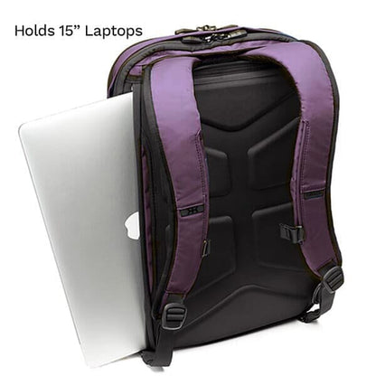 Series 2: Medium Expandable Knack Pack® Backpack Knack Eggplant 