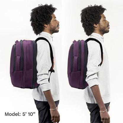 Series 2: Small Expandable Knack Pack® Backpack Knack Eggplant 