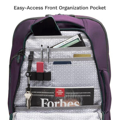 Series 2: Small Expandable Knack Pack® Backpack Knack Eggplant 