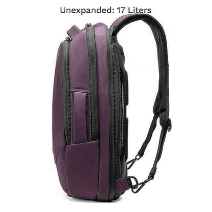 Series 2: Small Expandable Knack Pack® Backpack Knack Eggplant 