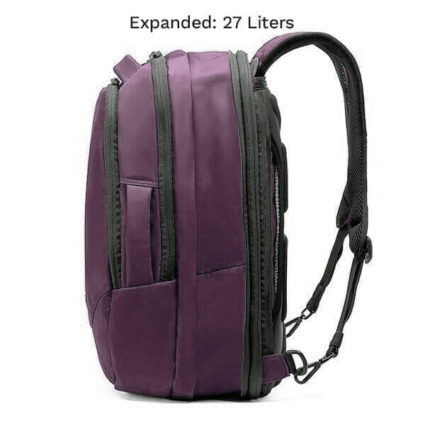 Series 2: Small Expandable Knack Pack® Backpack Knack Eggplant 