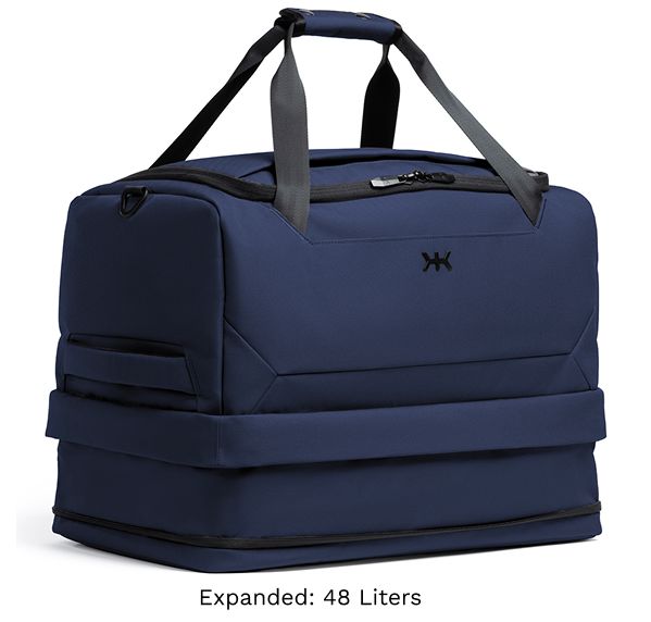 compact travel duffel bag Expandable Travel Duffel Bag with Laptop Pocket