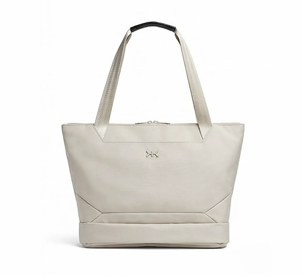 Expandable Laptop Tote Oatmilk Factory Second