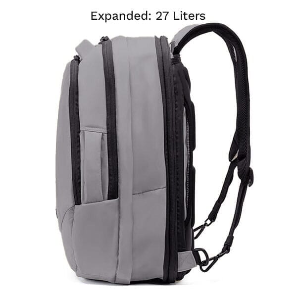 Series 2: Small Expandable Knack Pack® Backpack Knack Alloy Gray