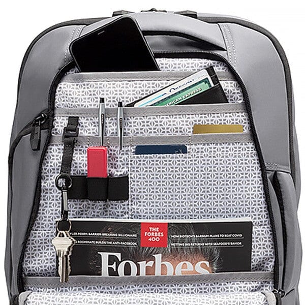 Series 2: Medium Expandable Knack Pack®(Factory Seconds) Backpack Knack #color_alloy-gray