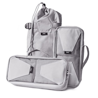Compressible Shoe Bag &amp; Cubes Travel Set | Large shoe bag Knack 